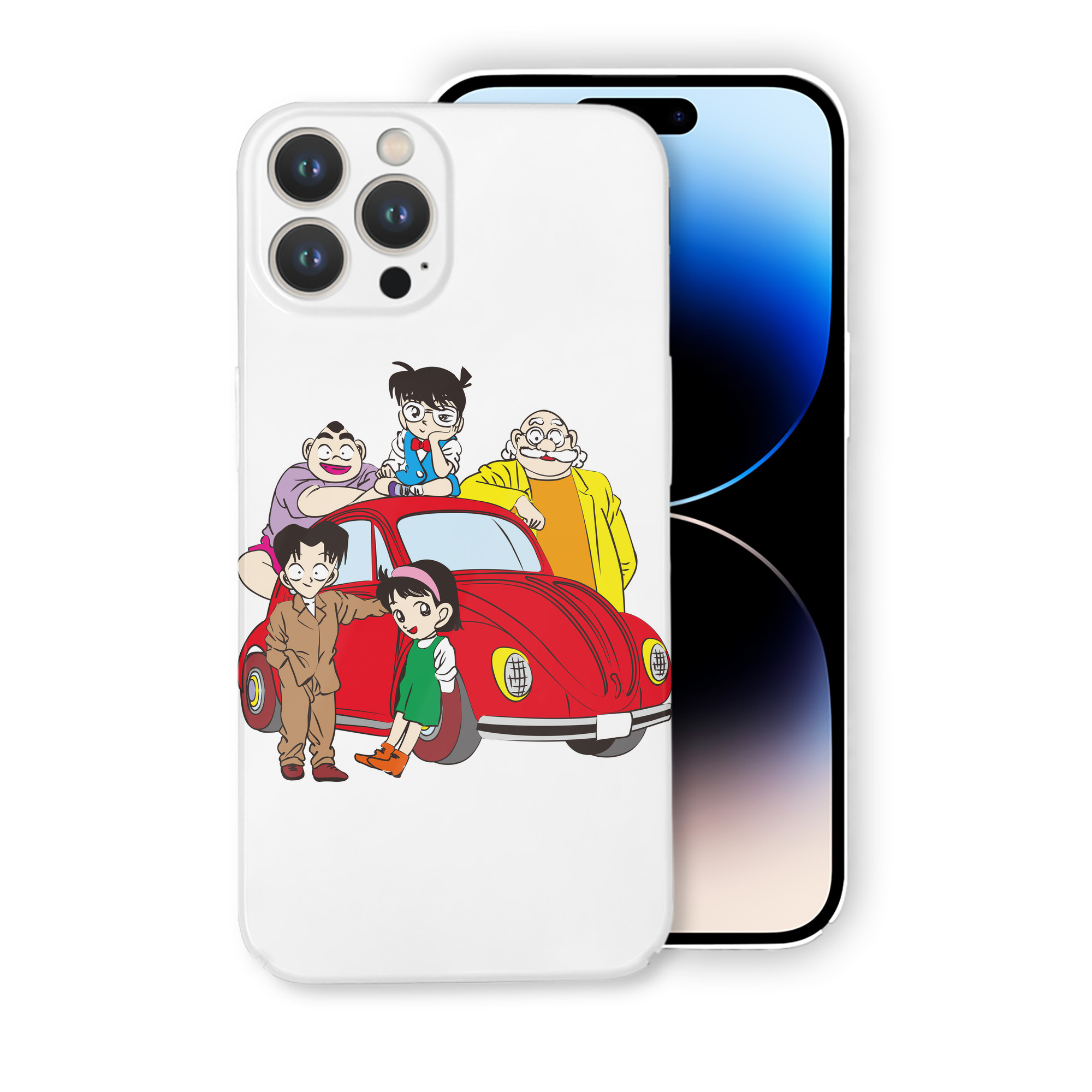 （画像用） 名探偵コナン Detective Conan 【iPhone 14シリーズ対応】ハードケース